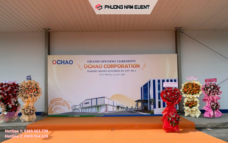 Phương Nam Event thiết kế thi công trọn gói các hạng mục