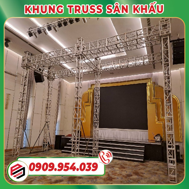 Khung truss nhôm sân khấu Khung truss nhôm sân khấu
