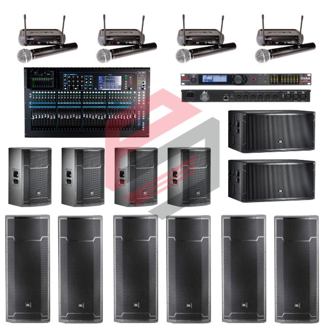 Gói thuê âm thanh 300 - 500 khách