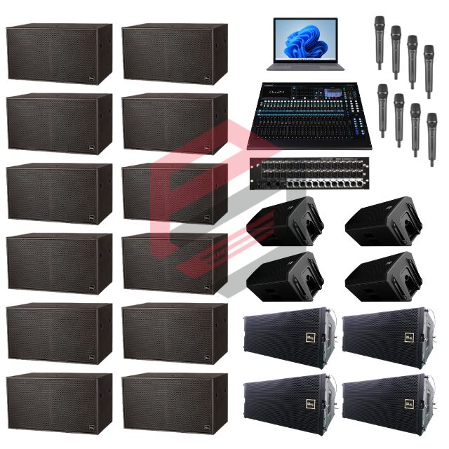 Gói thuê âm thanh 800 - 1000 khách