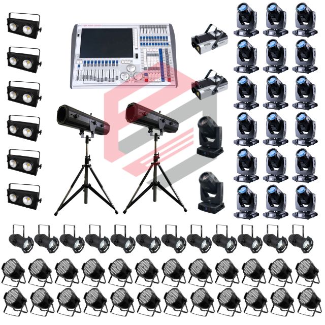 Gói thuê ánh sáng sân khấu cao cấp 1