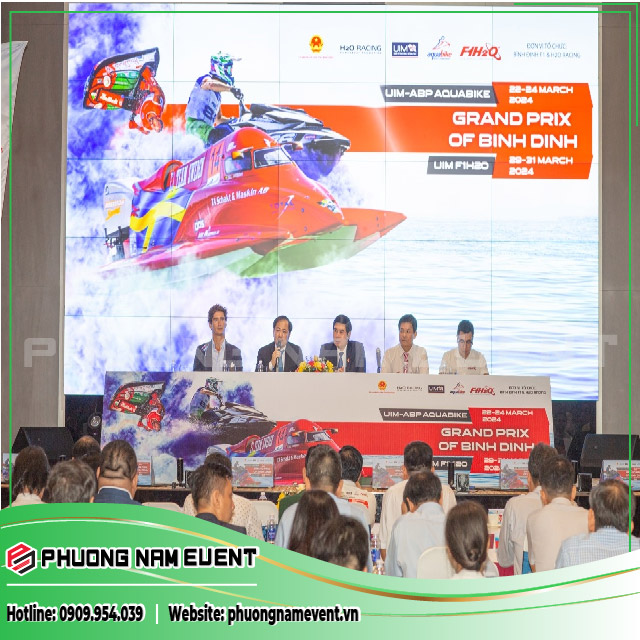 Press Conference Announcing the International Professional Motorboat Racing Event Grand Prix of Binh Dinh 2024