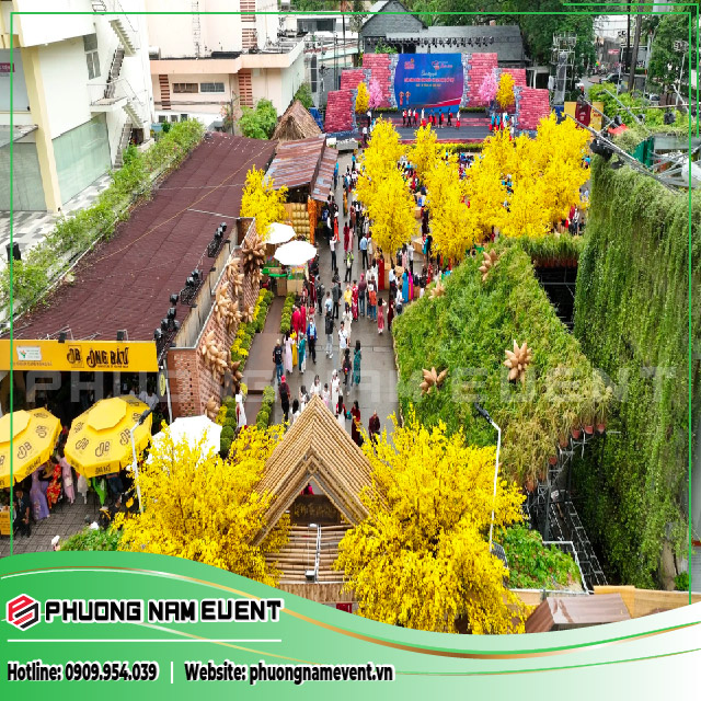 Không Gian Lễ Hội Tết Việt Năm 2023 Nhìn Từ Trên Cao Không Gian Lễ Hội Tết Việt Năm 2023 Nhìn Từ Trên Cao