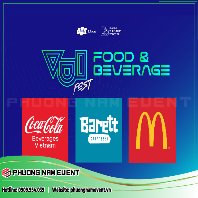 Khu Vực F&B Lễ Hội VUI Fest FPT Hà Nội