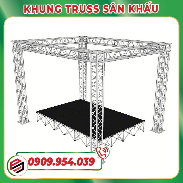 Bản vẽ khung truss sân khấu Bản vẽ khung truss sân khấu