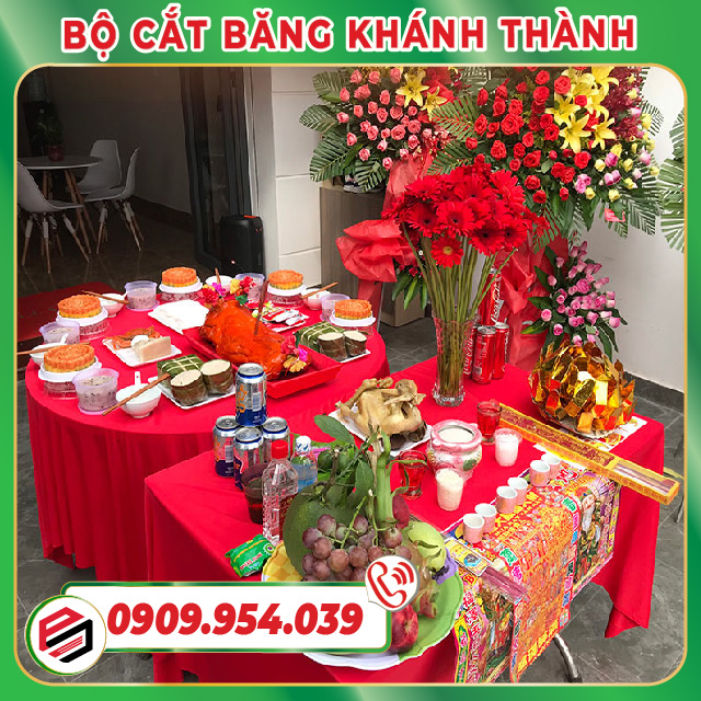 Mâm Lễ Cúng Khai Trương