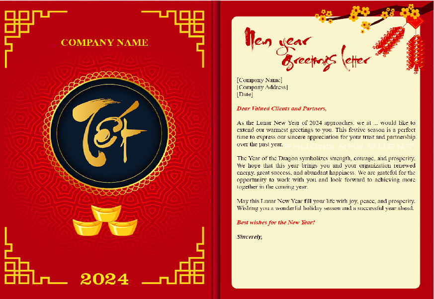 Mẫu Thư Chúc Tết Gửi Khách Hàng Và Đối Tác Tiếng Anh