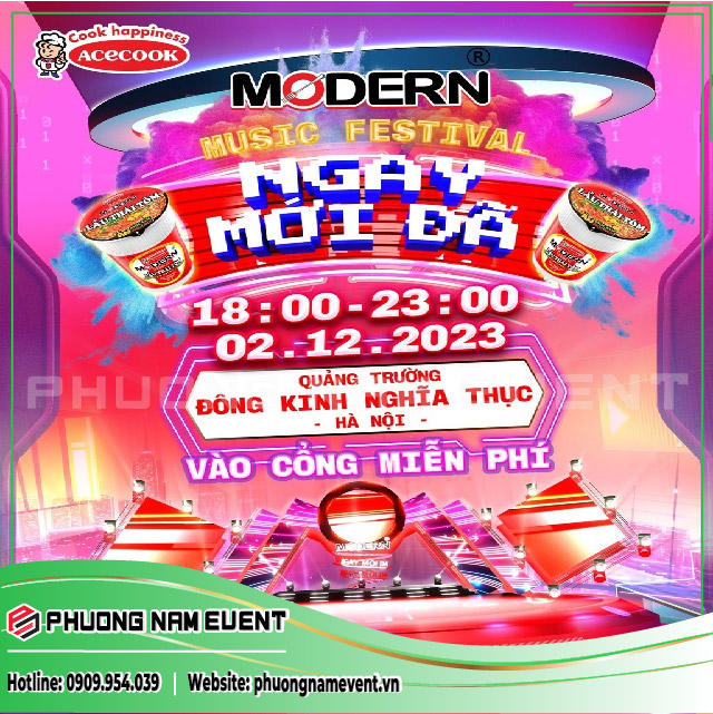 Địa điểm diễn ra Modern Music Festival Ngay Mới Đã Địa điểm diễn ra Modern Music Festival Ngay Mới Đã