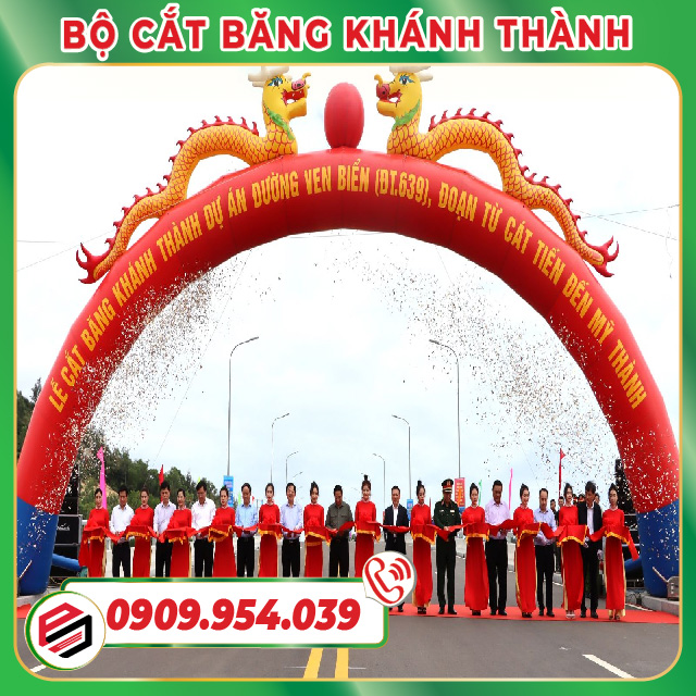 Nghi Lễ Cắt Băng Khai Trương Khánh Thành