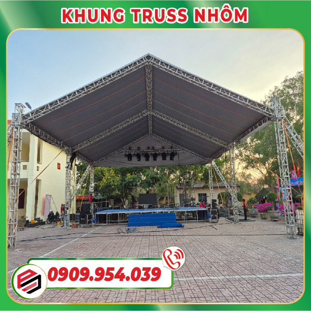 Nhà Bạt Sự Kiện Khung Truss Nhôm