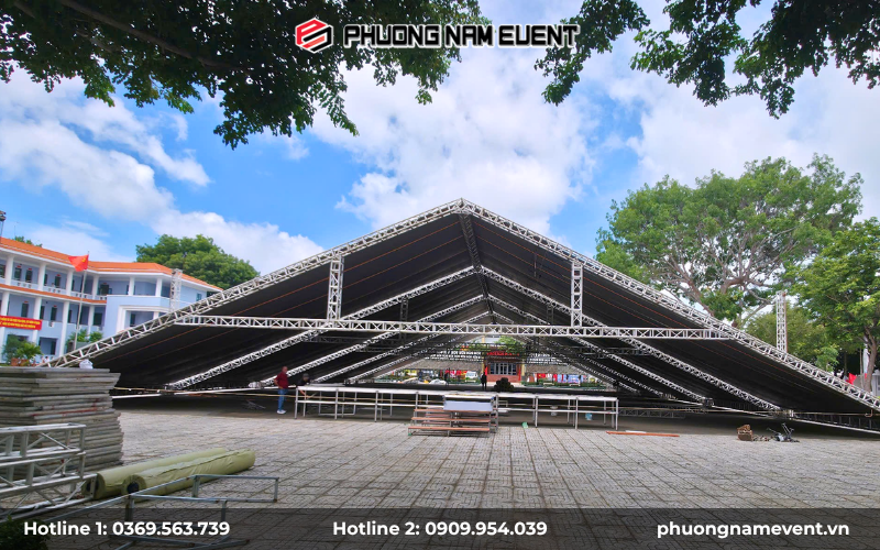 Nhà bạt khung sắt tại Phương Nam Event