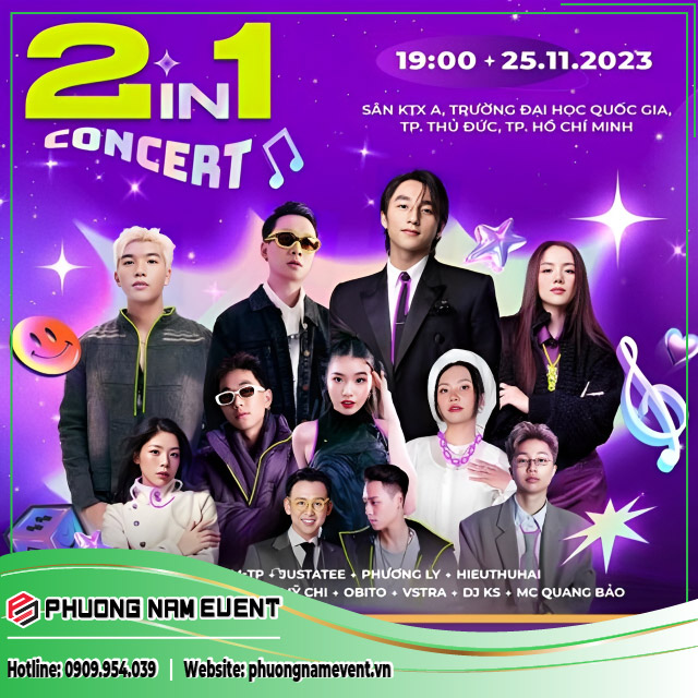 Sự Kiện 2in1 Concert Sự Kiện 2in1 Concert