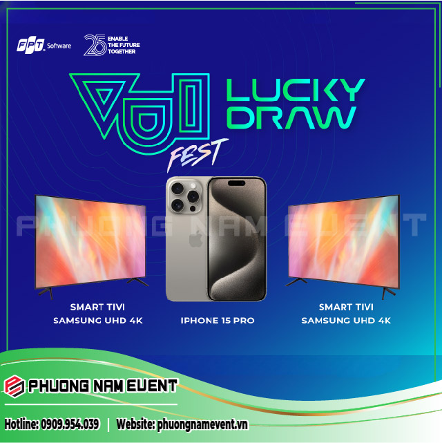 Quà Tặng Lucky Draw Lễ Hội VUI Fest FPT Hà Nội