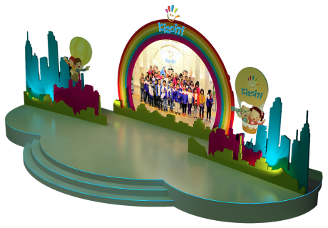 3D stage designed on request 3D stage designed on request