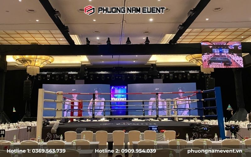 Backdrop sử dụng màn hình LED