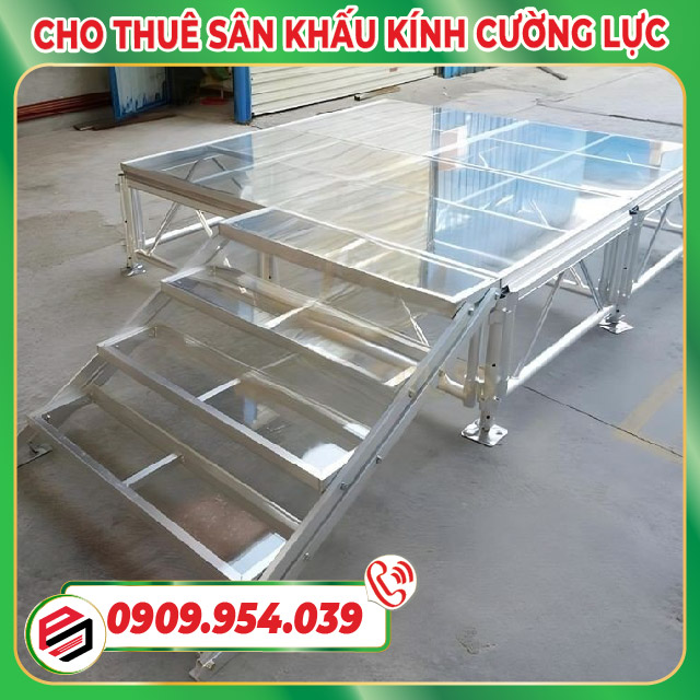 Sân khấu kính cường lực Sân khấu kính cường lực