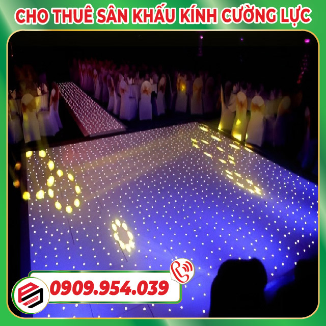 Cho thuê sân khấu trong suốt và LED Cho thuê sân khấu trong suốt và LED