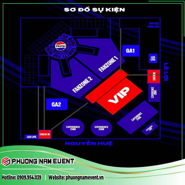 Pepsi Thirsty For More Event Map Pepsi Thirsty For More Event Map
