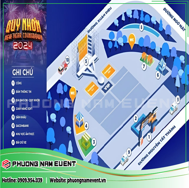 Countdown Quy Nhon 2024 Event Map Countdown Quy Nhon 2024 Event Map