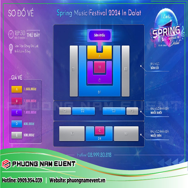 Spring Music Festival 2024 In Da Lat