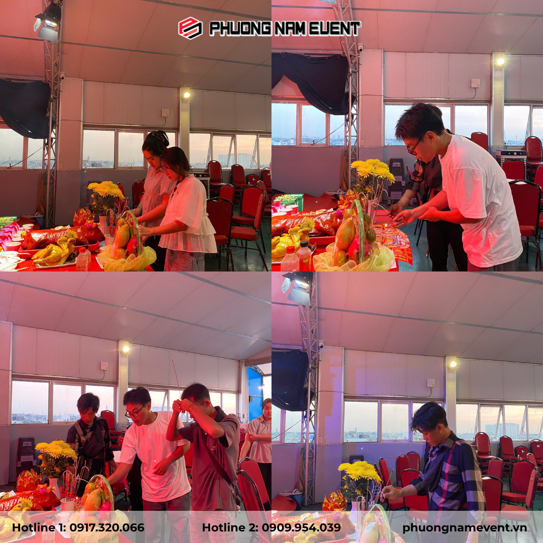 Nhân viên Phương Nam thành kính dâng hương tri ân Tổ nghiệp