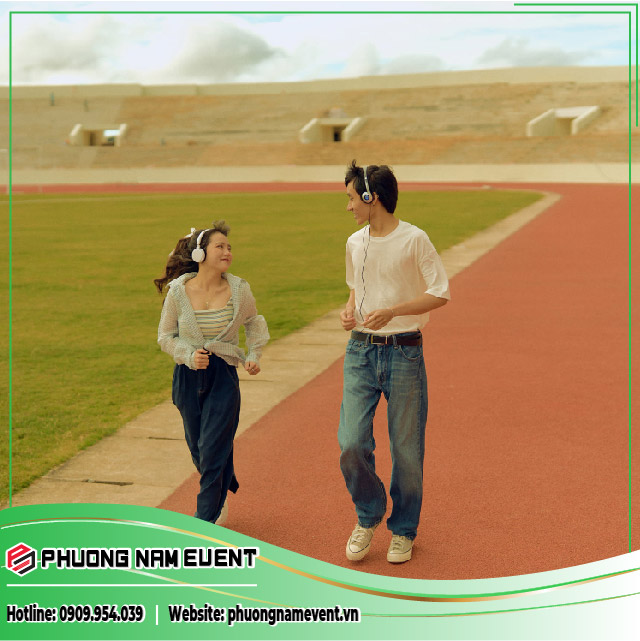 Da Lat Stadium is a very famous check-in location for young people Da Lat Stadium is a very famous check-in location for young people