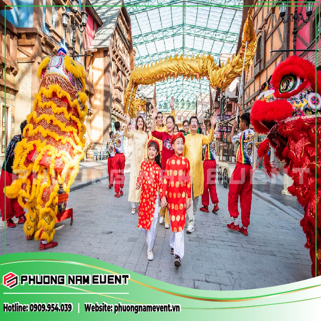 Vietnamese Tet Festival In City.  HCM Vietnamese Tet Festival In City.  HCM