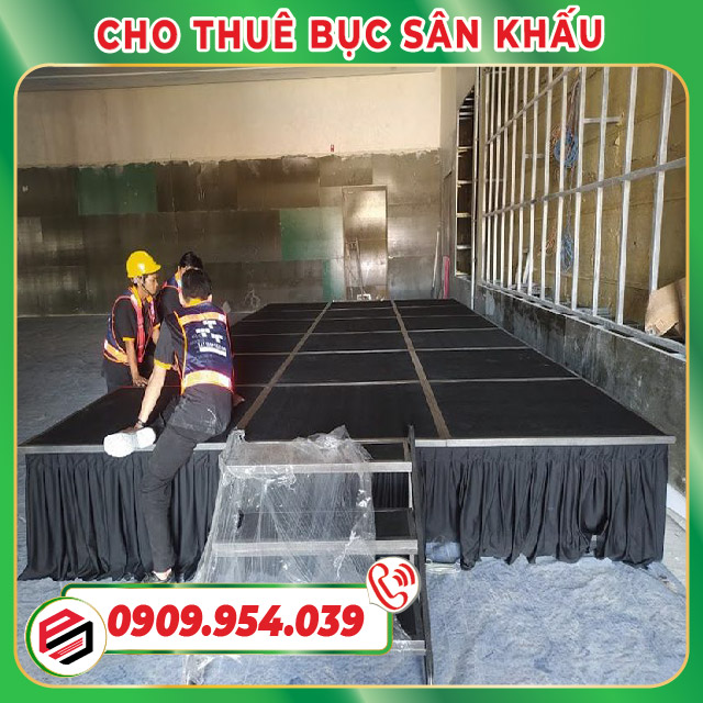Cho thuê và thi công bục sân khấu lắp ráp Cho thuê và thi công bục sân khấu lắp ráp