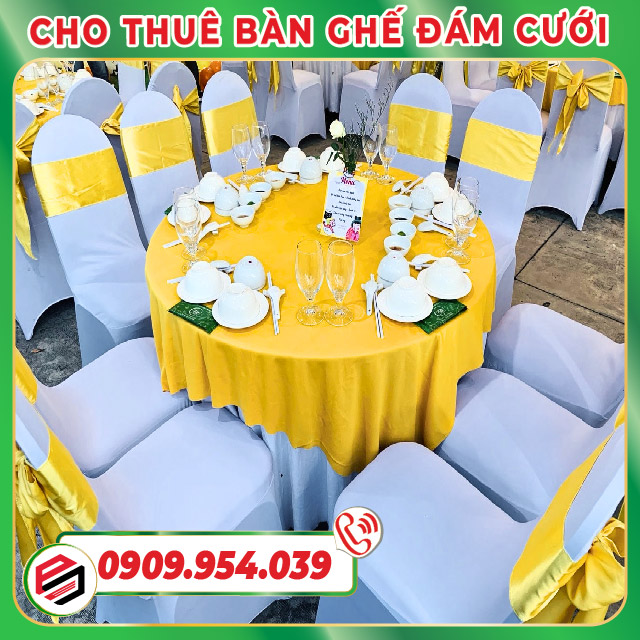 Cho thuê bàn ghế cưới hỏi