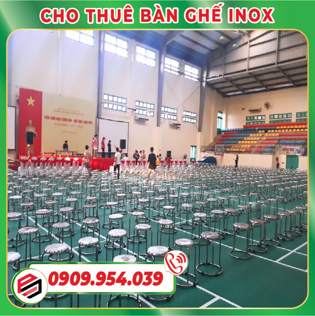 Cho thuê bàn ghế tổ chức sự kiện