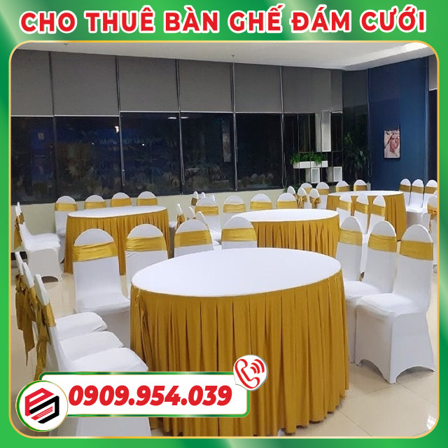 Cho thuê bàn ghế Banquet đám cưới