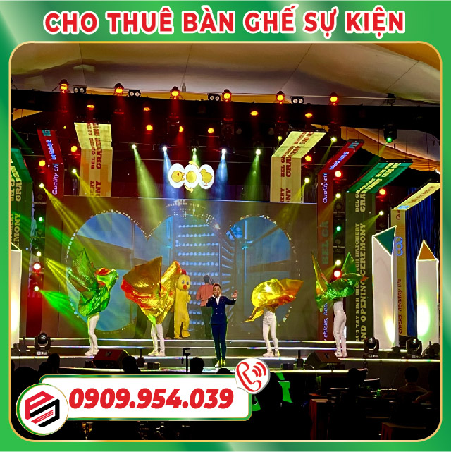 Cho thuê bàn ghế