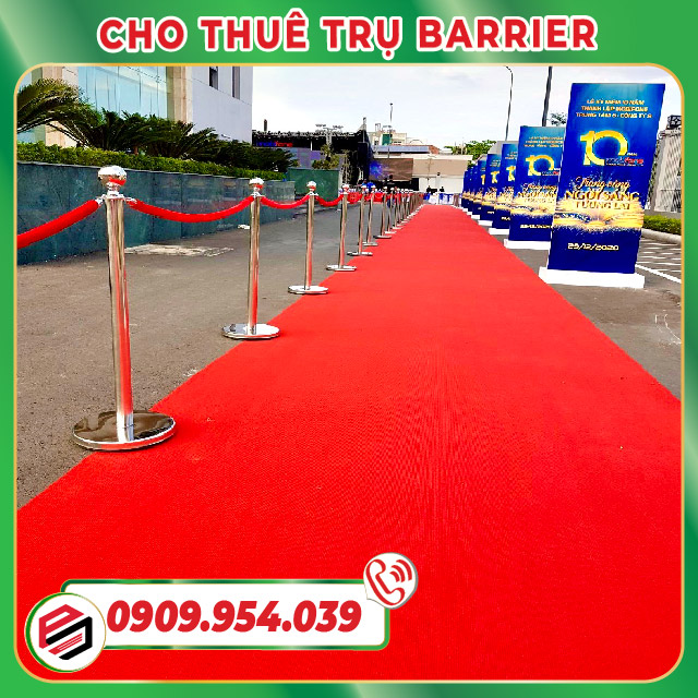 Trụ Barrier tổ chức sự kiện Trụ Barrier tổ chức sự kiện