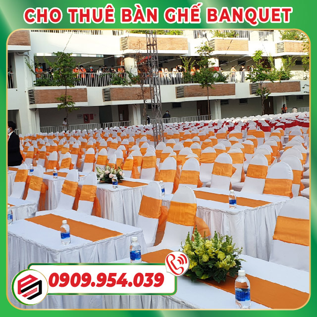 Cho thuê bàn ghế Banquet sự kiện Cho thuê bàn ghế Banquet sự kiện