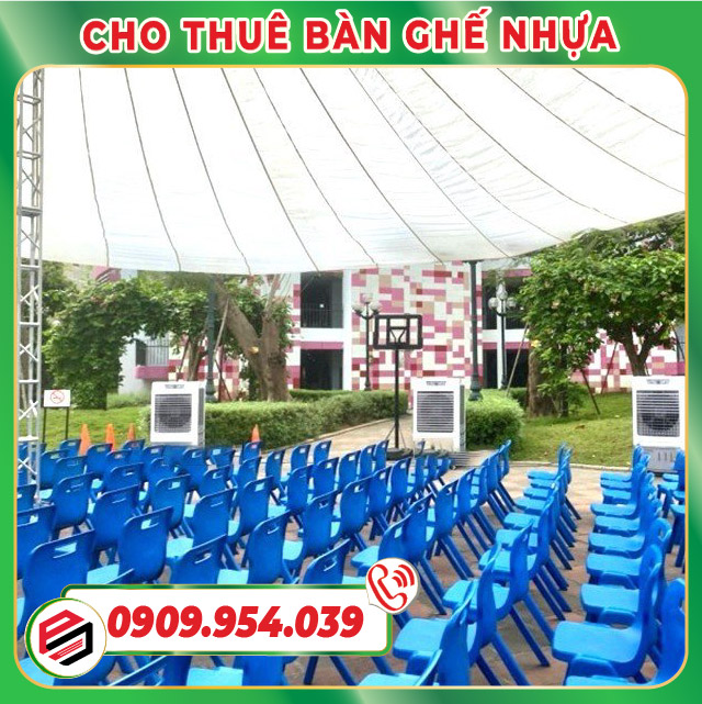 Cho thuê ghế nhựa mầm non
