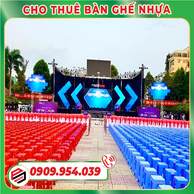 Cho thuê ghế nhựa Cho thuê ghế nhựa