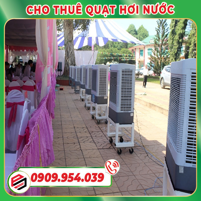 Dàn máy điều hòa hơi nước phục vụ tiệc cưới Dàn máy điều hòa hơi nước phục vụ tiệc cưới