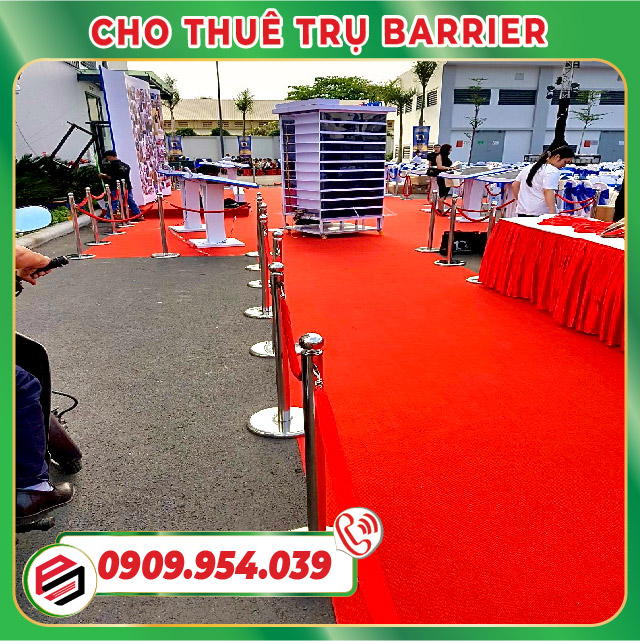 Trụ Barrier tổ chức sự kiện Trụ Barrier tổ chức sự kiện
