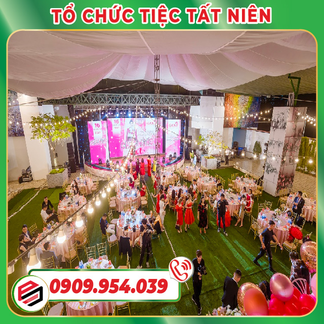 Tổ Chức Tiệc Tất Niên Ngoài Trời