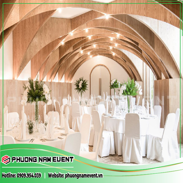 Delicate white color scheme for space