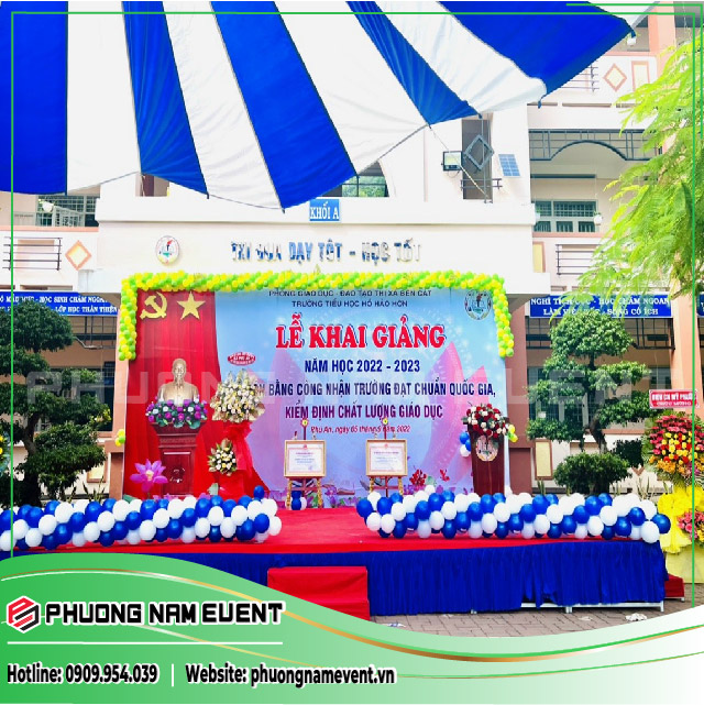 Opening Ceremony at Ho Hao Hon Primary School