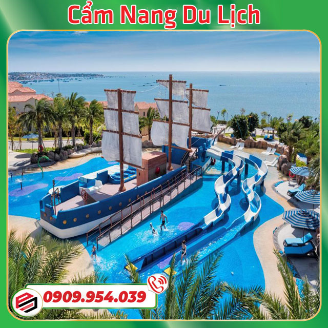 Trung tâm của hồ bơi tại Centara Mirage