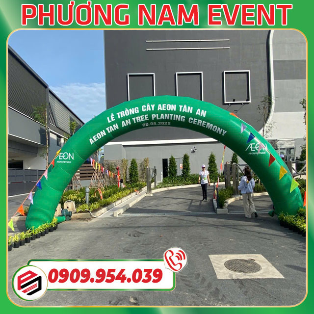 Khu vực cổng hơi