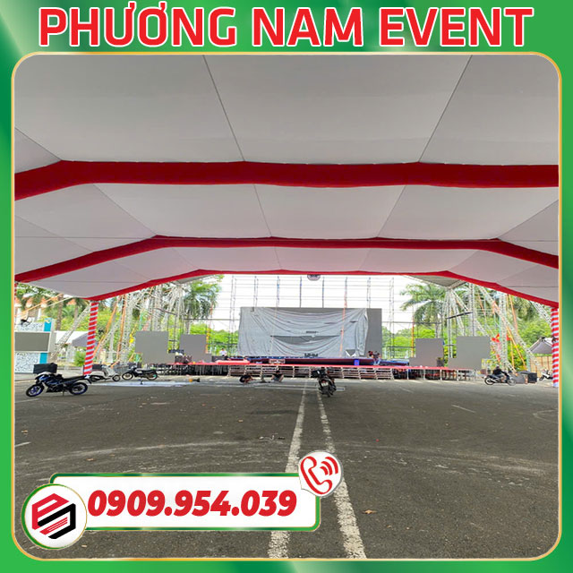 Nhà bạt kỉ niệm ngày giải phóng tỉnh Bình Phước do Phương Nam Event thực hiện
