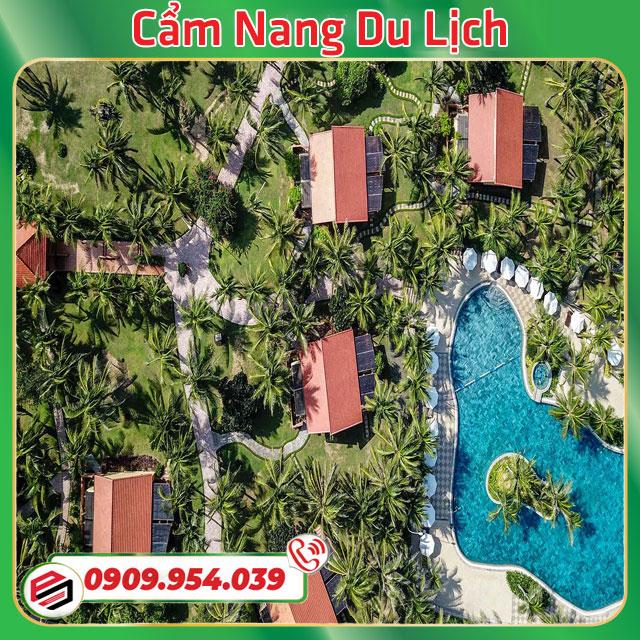 Pandenus Resort từ trên cao