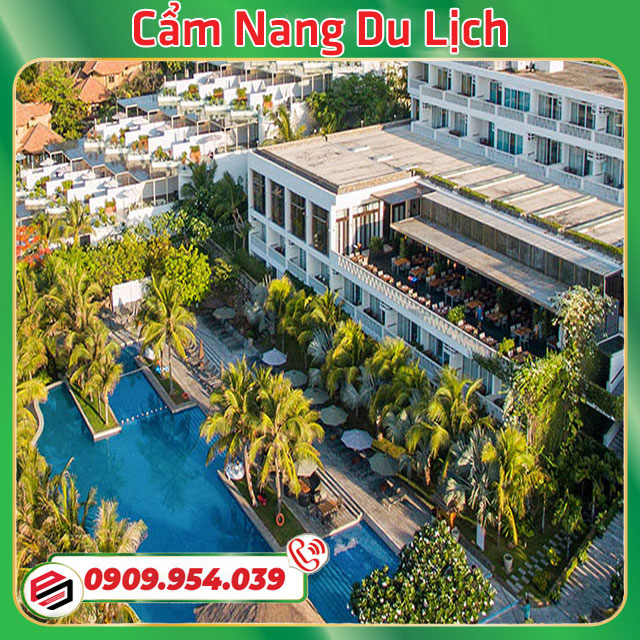 Toàn cảnh The Cliff Resort từ trên cao