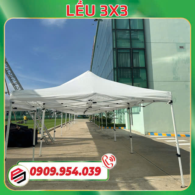 Thông số kỹ thuật nhà lều 3x3