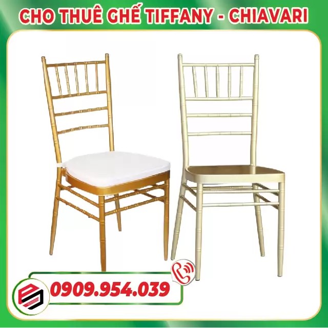 Tiffany best sale chairs rental