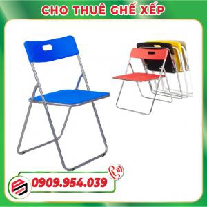 Cho Thuê Ghế Xếp Inox Giá Rẻ