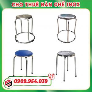 Cho Thuê Bàn Ghế Inox Giá Rẻ